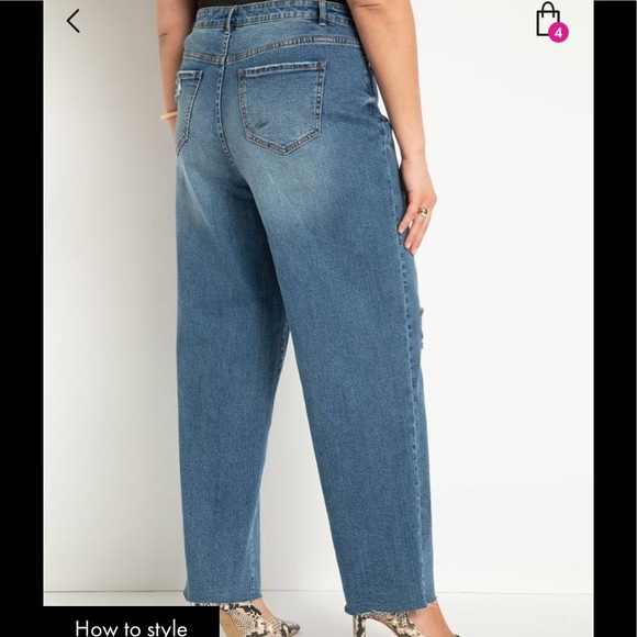 Distressed Fit Straight leg jeans - Picture 3 of 7